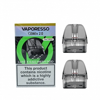 Картридж Vaporesso Luxe X COREX 2.0 MESH 0.6ohm 1шт/2уп